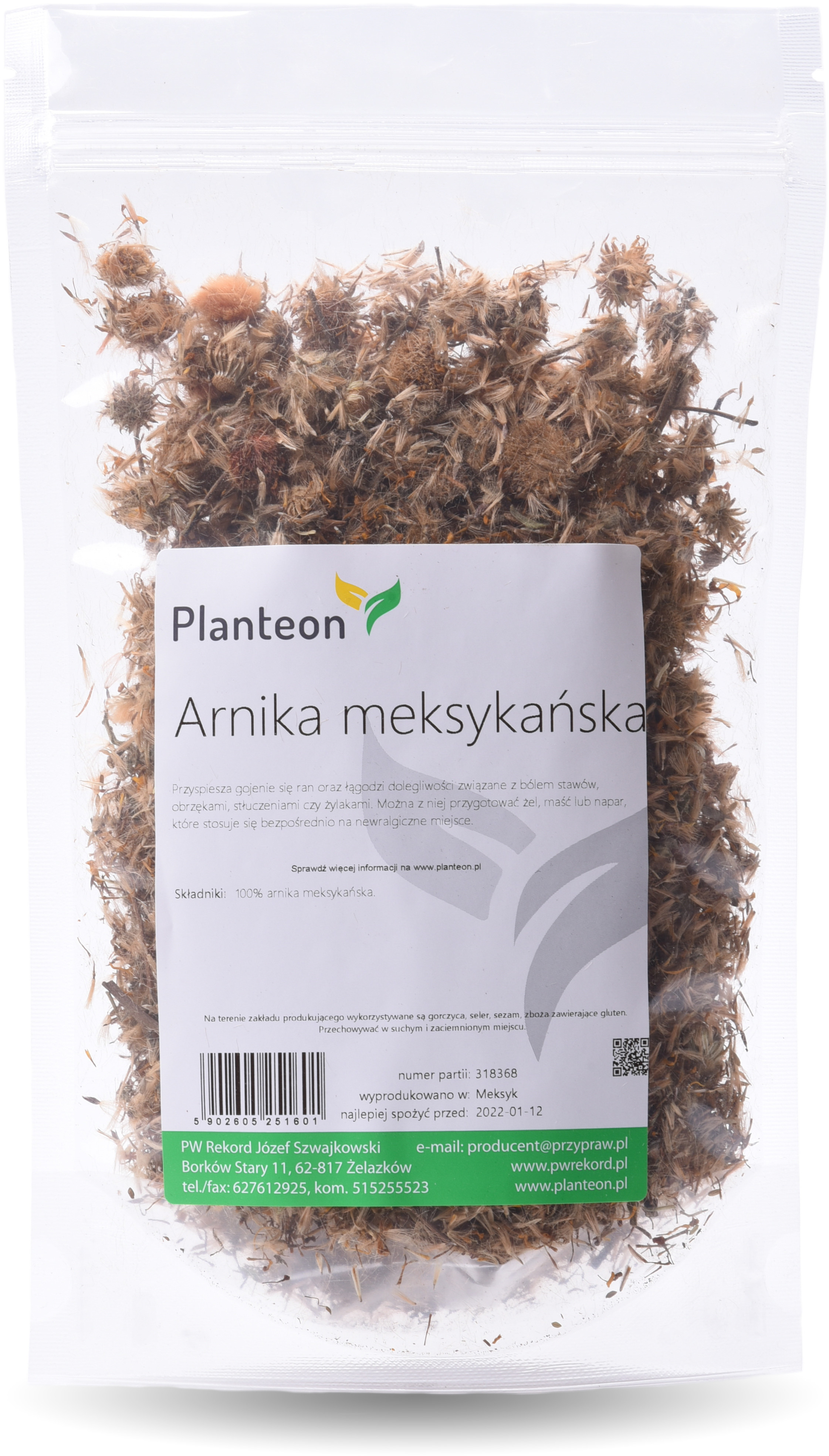 Planteon Arnika meksykańska 50g 2-0451-01-3