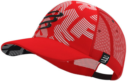 Compressport Czapka lifestyle TRUCKER CAP czerwona