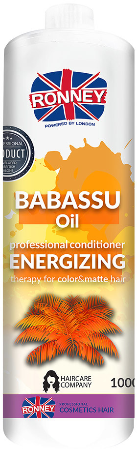 Odżywka Ronney Babassu Oil do włosów farbowanych i matowych 1000ml