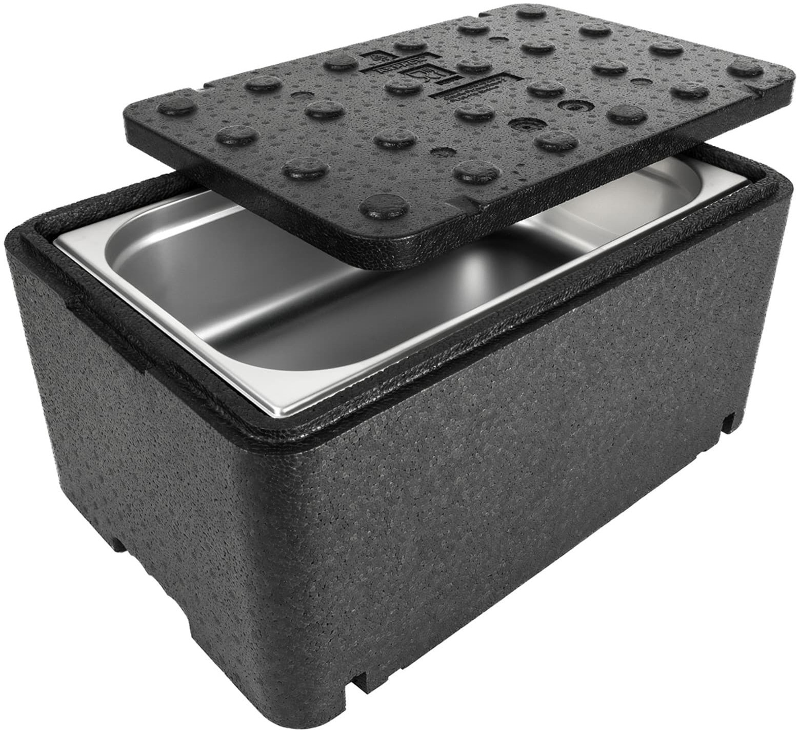 Termobox pudełko termos pojemnik termiczny z pokrywką do żywności leków 600x400x296mm GN1/1 48L Arpack