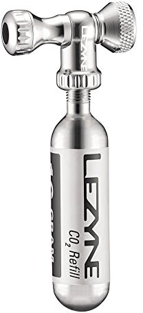 Lezyne Pompa  Control Drive emisję dwutlenku węgla, srebrny błyszczący, 1-C2-ctrldr V206 1-C2-CTRLDR-V206