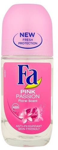 Fa FA_Pink Passion Antiperspirant Roll-on antyperspirant w kulce Floral Scent 150ml