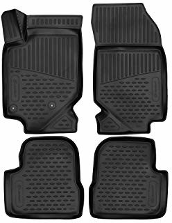 Element Element EXP.ELEMENT3D02505210k dywaniki gumowe 3D do samochodów Opel Corsa F 2019-Hb 4-częściowy, czarne EXP.ELEMENT3D02505210k