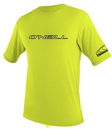 ONEILL wetsuits męski Basic Skins S/S TEE Rash Vest, zielony, xl 3402-187-XL
