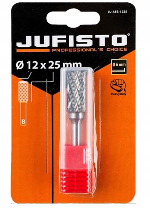 Frez Pilnik Obrotowy Do Metalu Stali 12x25 typ B