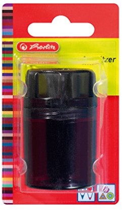 Herlitz dosenanspitzer okrągły z Black &, 1 sztuki w kartę blistrową 8680001