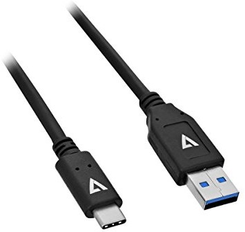 V7 V7U2C-1M-BLK-1E kabel USB 2.0A do USB-C 1 m czarny V7U2C-1M-BLK-1N