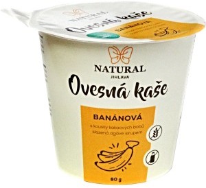 Natural Owsianka z bananami i ziarnami kakao 80g E6D0-4245E