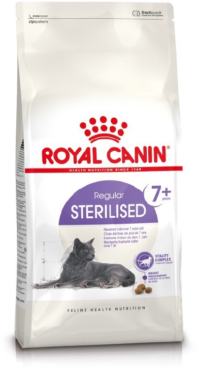 Royal Canin Royal, karma dla kotów, Canin Sterilised 7+, 10kg