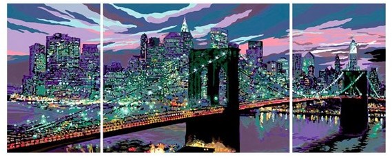 Ravensburger Painting by numbers-New York 284610