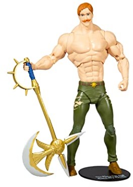 Mcfarlane Zabawki TM12803 Seven Deadly SINS 7IN WV1-ESCANOR, wielokolorowe 12803