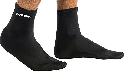 Cressi Fins elastam skarpety, czarna, L/XL USW031000K