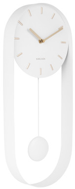 Karlsson Zegar ścienny Pendulum Charm white by KA5822WH