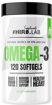 Фото - Вітаміни й мінерали Hiro.Lab Omega 3EPA 330mg DHA 220mg - 120softgels 