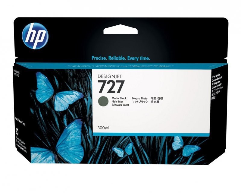 HP HP Tusz nr 727 C1Q12a Matte Black 300ml