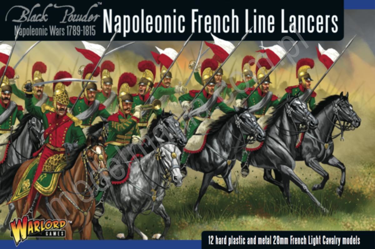 WarlordGames Napoleońskie francuskie lansjery liniowe  Warlord Games Ltd WarlordGames WGN-FR-13