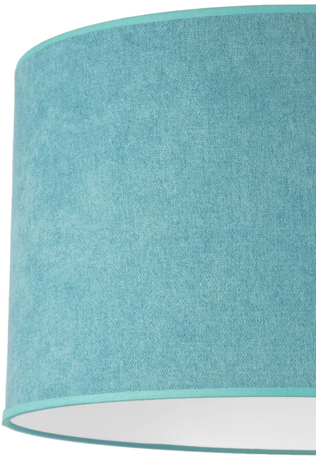 Euluna Lampa sufitowa Pastell Roller 45 cm turkusowa
