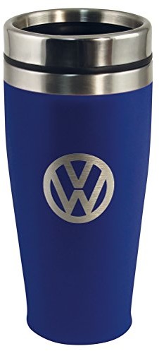 VW Collection by BRISA kubek termiczny ze stali nierdzewnej z logo Volkswagen napisem i VW, 400 ML