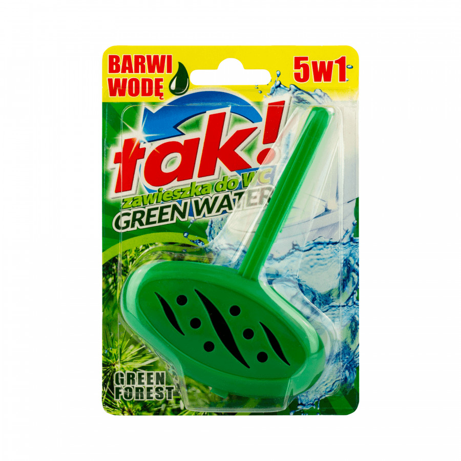 Tak! KOSTKA BARWIĄCA DO WC 40G LEŚNA 5901332001572