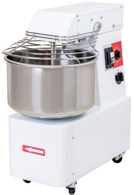 Resto Quality Miesiarka spiralna do ciasta ze stałym hakiem i dzieżą RQBT 20 litrów 400V 2 prędkości