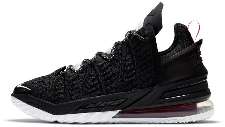 Nike Buty do koszykówki LeBron 18 - Czerń CQ9283-001