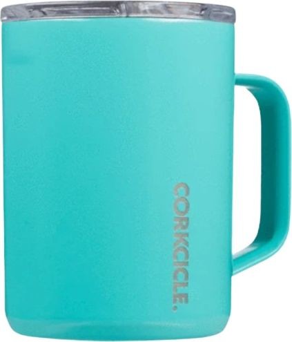Corkcicle Corkcicle kubek termos Classic 475 ml stal nierdzewna turkusowy twm_976811