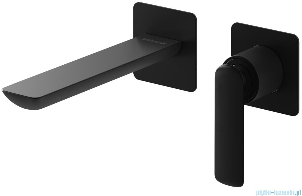 Kohlman Experience black bateria podtynkowa umywalkowa czarny mat QW180EB |