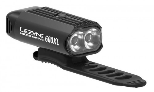 LEZYNE LAZER Lampka przednia LED MICRO DRIVE 600XL,usb czarna 3184