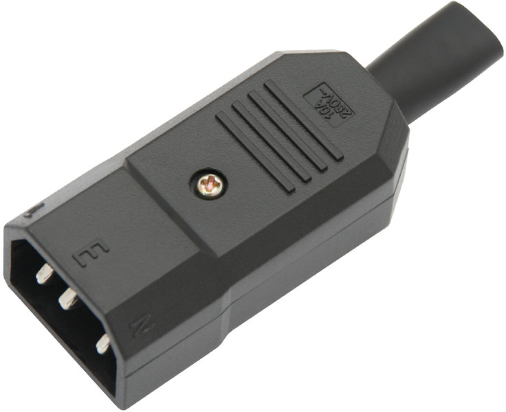 Wtyk Ac 3 pin IEC320 C14 do Ups wtyk komputerowy
