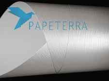Papeterra Próbka formatu A6, Constellation Jade E56 Fluid. Srebrny perłowy fakturowany - fale 1 str wzór, przyjazny środowisku 115g (ppp74) ppp74