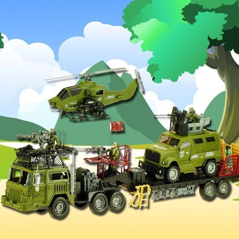 Gazelo Gazelo Zestaw Militarny Wojsko Pojazdy Koplet G089929 99871 SCR6*