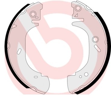 BREMBO Zestaw szczęk hamulcowych S 24 527