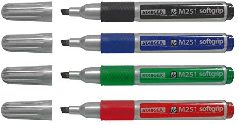 Stanger stanger 712514 Silver Line-częściowy zestaw M251 chissel Softgrip BK 1  4 MM 712514