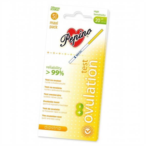Pepino Pepino Ovulační test Dipstrip 5 pack