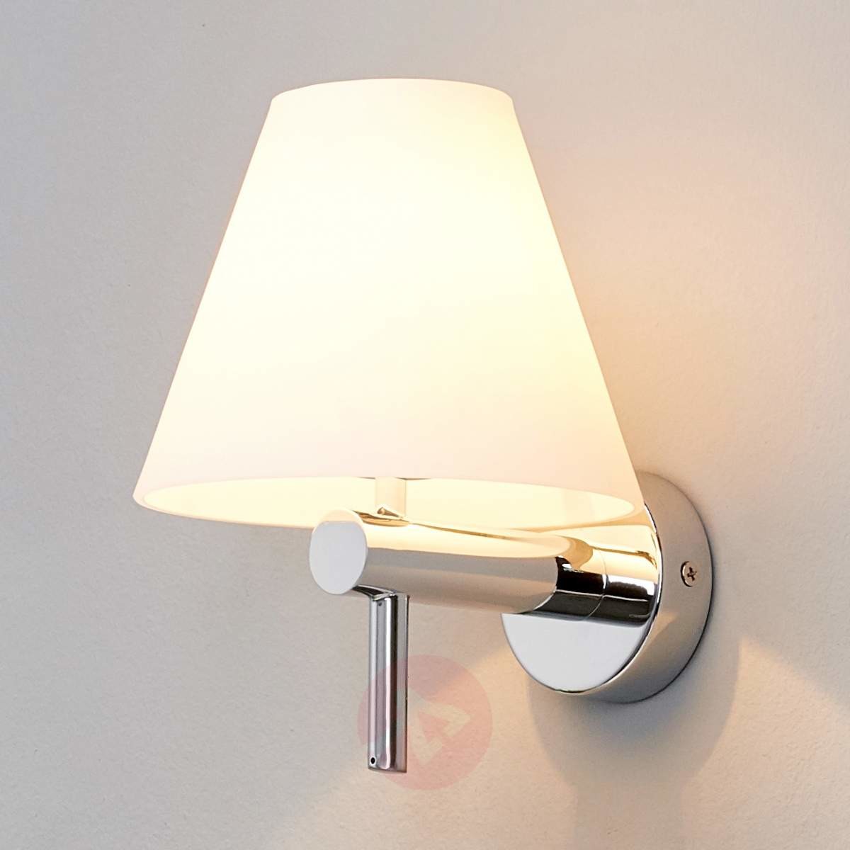 Lampenwelt Elegancka łazienkowa lampa ścienna VIOLETTA