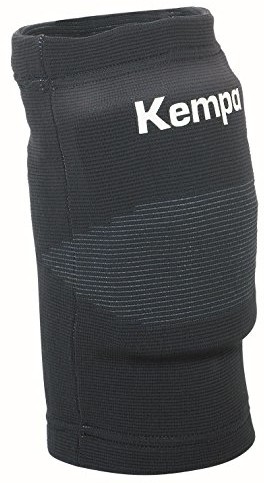 Kempa opaska na kolano, dla dorosłych, z wyściółką, czarna, czarny, L 200650901