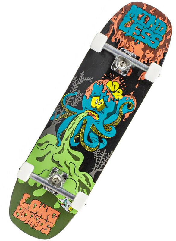 Mindless Mindless OCTOPUKE ORANGE/GREEN longboard - 8.75