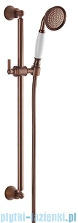 Omnires Armance-S zestaw prysznicowy suwany 1-funkcyjny miedź antyczna Armance-SORB
