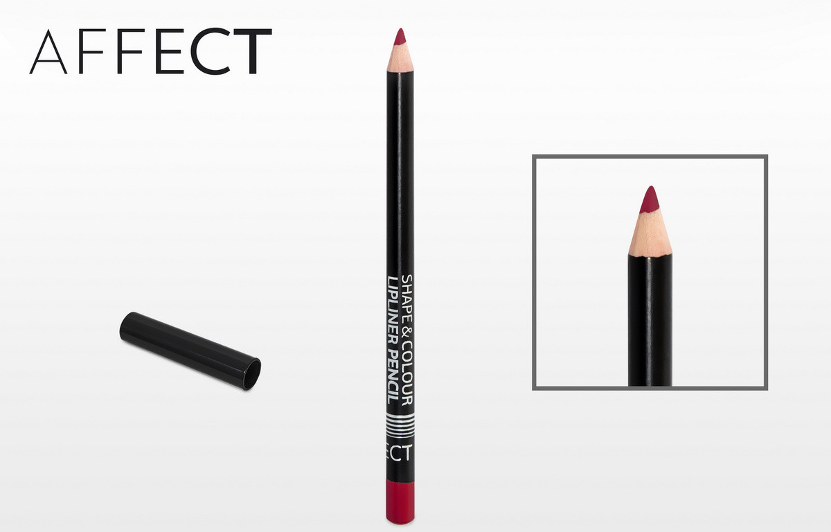 Affect KREDKA DO UST SHAPE & COLOUR ROYA RED K-0013