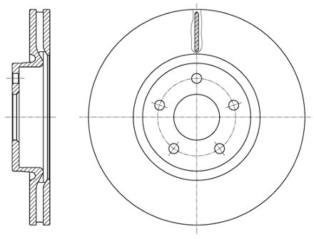 Roadhouse Tarcza hamulcowa 61562.10