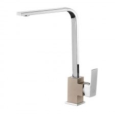 Laveo Kvadrato bateria zlewozmywakowa stojąca z wylewką L BLQ 465D produkcji BLQ 465D