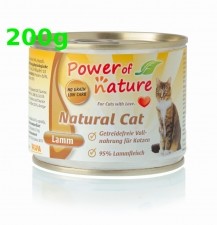 Power of Nature Jagnięcina 200g Lamm Lamb Natural Cat bezzbożowa grain free