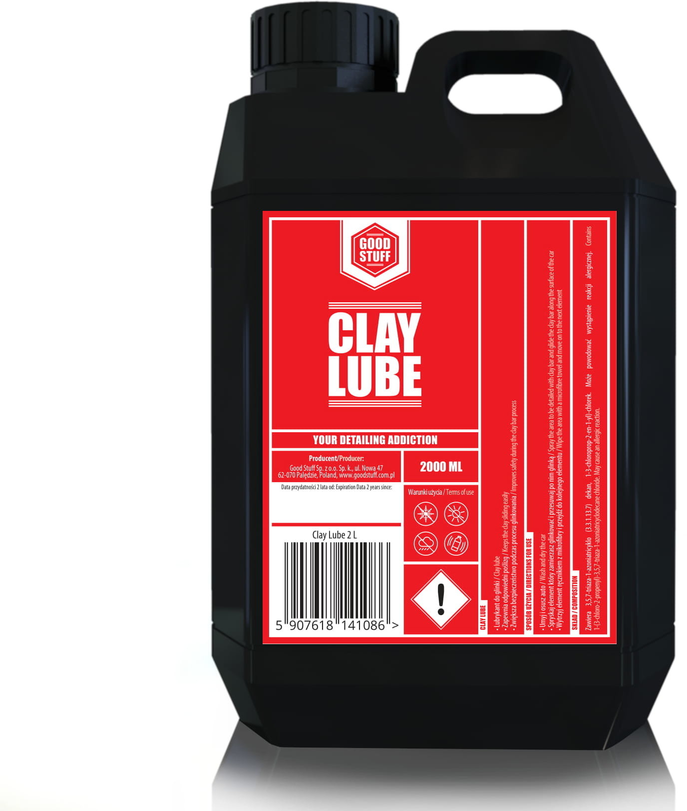 GOOD STUFF Clay Lube - Lubrykant do glinki (2L)