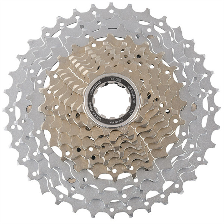 SHIMANO Kaseta SLX CS-HG81 srebrny / Ilość biegów: 10 / Stopniowanie: 11-34 ICSHG8110134