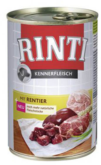 Rinti Pur Kennerfleisch renifer 6x400g