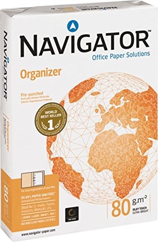 NAVIGATOR Navigator organizer 80 G DIN A4 VE = 500 arkuszy Navig4Foria4