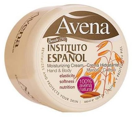 Instituto Espanol Avena Moisturizing Cream Hand & Body krem do ciała Owies 400ml 58053-uniw