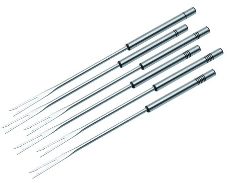 KUHN RIKON Kuhn Rikon 32208 widelce do fondue, stal szlachetna, 6 sztuk 32208