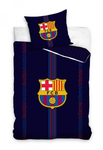Carbotex Pościel Piłkarska FC Barcelona 140x200 herb klubowa Messi FCB192018-PP