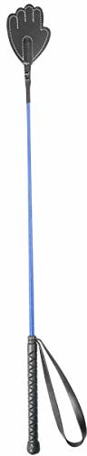 Pfiff tworzywo sztuczne-Spring bicz z podkładką na rękę pożarnictwo) (65 cm) w kolorze niebieskim lub czarnym, 65 cm, niebieski 005405-20-1